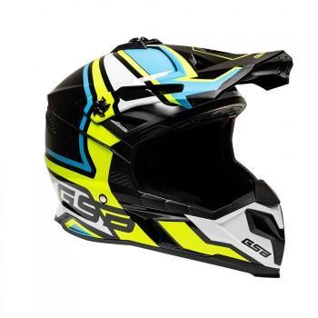 Шлем кроссовый GSB XP-20 MO Design Blu/Giallo (1.2)