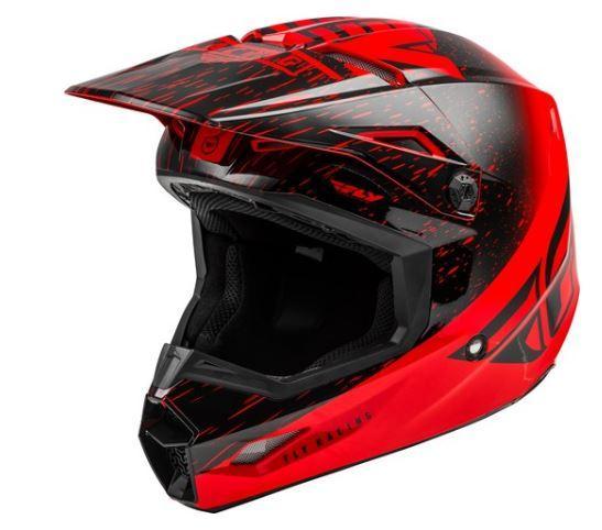 Шлем (кроссовый) FLY RACING KINETIC K120 ECE красный/черный (2020)