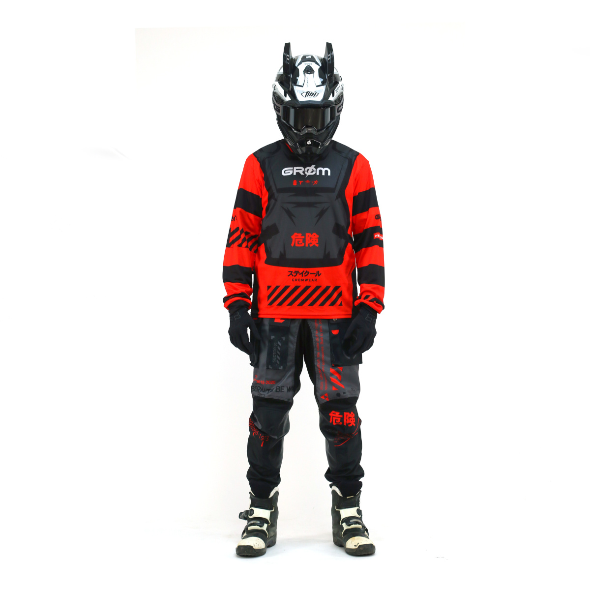 Джерси кросс Grom Нехороший red