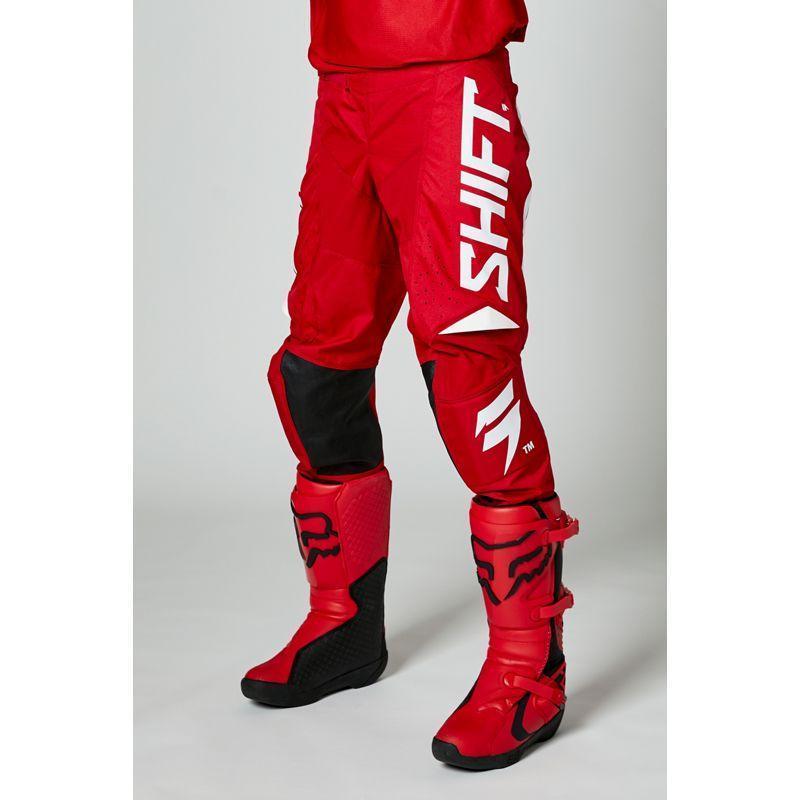 Мотоштаны подростковые Shift White Label Trac Youth Pant Red Мотоштаны подростковые Shift White Label Trac Youth Pant Red