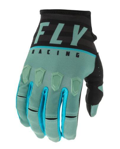 Перчатки FLY RACING KINETIC K120 зелёные/чёрные (2020)  9