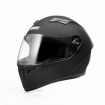 Шлем дорожный SHOCK R1 MATT BLACK